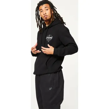 Dámská mikina STAREVER Pánská mikina s kapucí S ČERNÁ