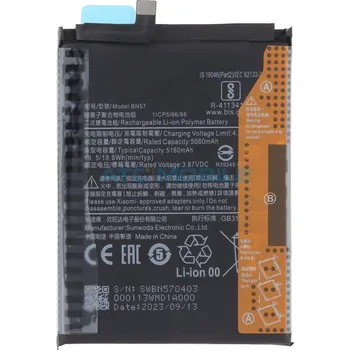 Baterie Xiaomi BN57 5160 mAh (Poco X3 NFC, Poco X3 Pro), originální a zpět 44 Kč s ATC Clubem