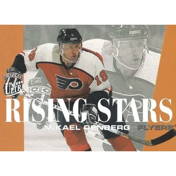 Sběratelská karetní hra insert karta MIKAEL RENBERG 95-96 Fleer Ultra Rising Stars číslo 7 of 10