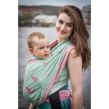 Šátek na nošení dítěte Loktu She NAVIS AMPHITRITE Velikost: 5