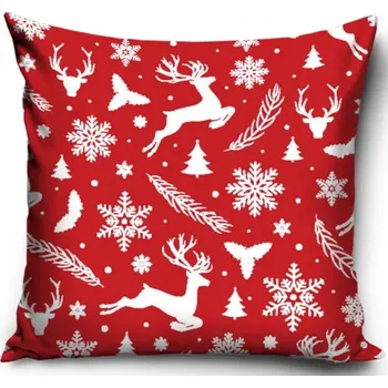 Povlak na polštářek Carbotex Vánoční povlak na polštářek Red Christmas, 40/40cm, PNL231238