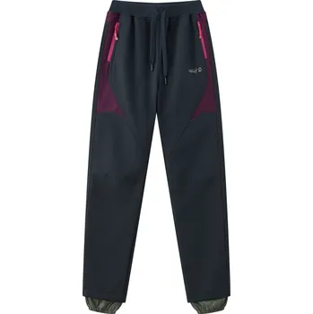 Dívčí kalhoty Dívčí softshellové kalhoty, zateplené - Wolf B2492, tmavě modrá Barva: Modrá tmavě, Velikost: 146