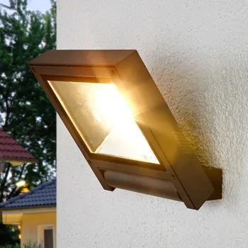 Venkovní osvětlení Lucande LED venkovní reflektor Maica, antracit, otočný, IP65 LED - celkem 12 W - Doprava zdarma