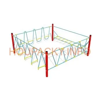Dětský domeček Stezka odvahy LP402KR - červená (v.p. 1 m)