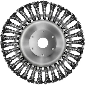 Ocelový Čistící Vyžínací Drátěný Kotouč do Křovinořezu Set s Nástavci na Různé Typy 150mm