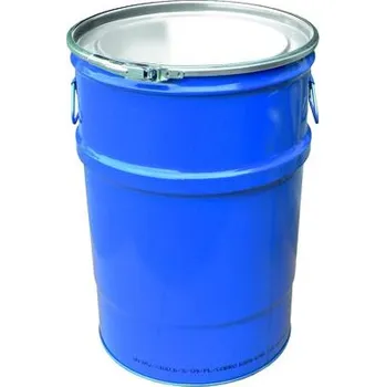 Kovový sud 60 l. s odnimacím víkem, lakovaný