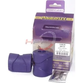 Silentblok nápravy Silentbloky Powerflex BMW E30 (82-91) Front Anti Roll Bar Mounting 20mm (2)