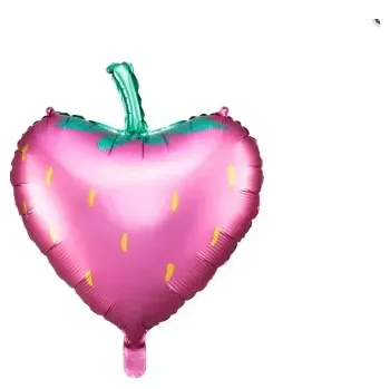 Balónek Fóliový balón Jahoda