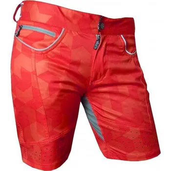 cyklistický dres Kraťasy dámské HAVEN PEARL NEO červené XS