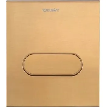 Splachovací tlačítko Duravit DuraSystem - Ovládání splachování pisoáru, kartáčovaný bronz WD5004041000