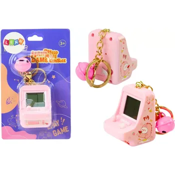 Desková hra Elektronická hra Tetris kapesní přívěsek růžová