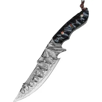 Kuchyňský nůž KnifeBoss lovecký damaškový nůž Hunter VG-10 + doprava zdarma!