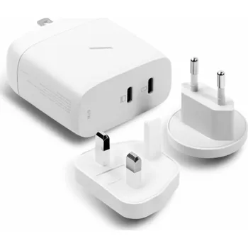 Native Union 67W Dual USB-C Fast GaN PD Wall Charger White