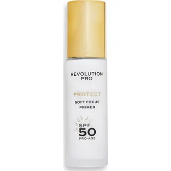 Přípravek na opalování Makeup Revolution Revolution PRO Protect Soft Focus Primer SPF 50 - Podkladová báze pod make-up 27 ml