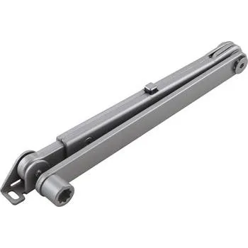 Zavírač dveří DORMAKABA Ploché ramínko s aretací s odpojením pro TS 72/73/83, stříbrné