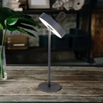 Venkovní osvětlení Näve Nabíjecí stolní lampa Ella LED, magnetická, šedá - délka USB kabelu 100 cm LED celkem 3 W - Doprava zdarma