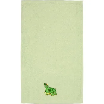 Ručník dětský froté ŽELVIČKA zelený 30x50 cm