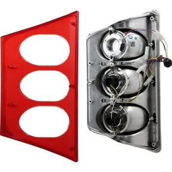 Zadní světlomet Sdružená LED lampa Volvo 9800 pravá Tangde YG-04-308IR