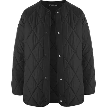 Dámská casual bunda ČERNÁ PROŠÍVANÁ BUNDA DÁMSKÁ Pieces