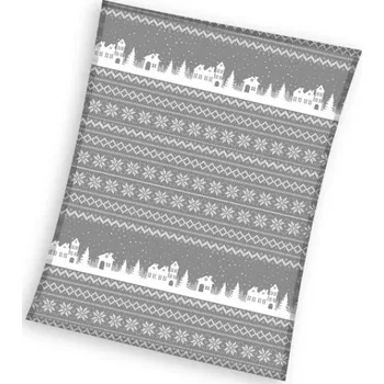 deka Carbotex Supersoft vánoční deka silná 150/200cm Sherpa, KNL233010