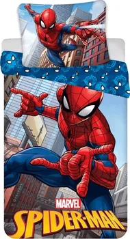 Ložní povlečení Jerry Fabrics Marvel Spider-Man 04 140 x 200, 70 x 90 cm zipový uzávěr