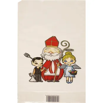 Dárková taška Sáček Mikuláš 21x40x8,5 cm