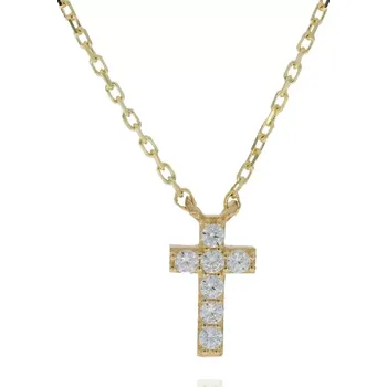 Náhrdelník Zlatý náhrdelník s malým křížkem
