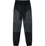 Chlapecké softshellové kalhoty, zateplené - Wolf B2499A, černá / šedé zipy Barva: Černá, Velikost: 104