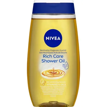 Sprchový gel Nivea Natural Oil Caring pečující sprchový gel 200 ml
