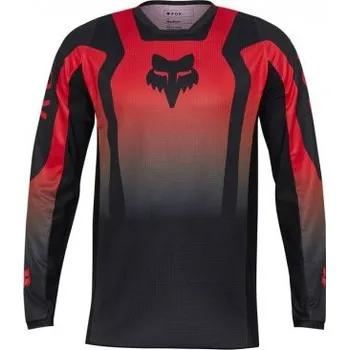cyklistický dres FOX dres FOX 180 LEAN Jersey fluo red - XS