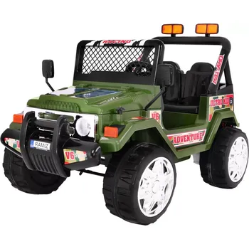 Dětské elektrovozidlo terénní dětské elektrické auto raptor drifter zelené s dálkovým ovládáním