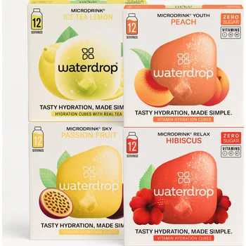 Instantní nápoj Waterdrop Microdrink Set: dodej své vodě chuť