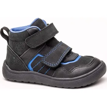 Dívčí polobotky Barefoot kotníkové boty HARDY BLACK, Protetika Velikost: 31