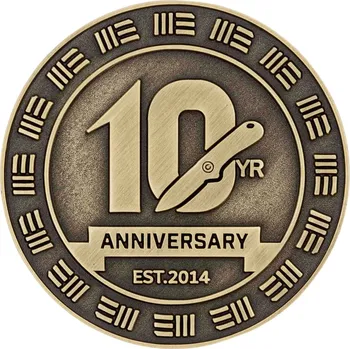 Sběratelství WE KNIFE MINCE - 10leté výročí