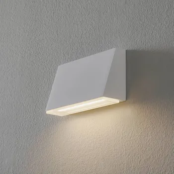 Lampička BEGA 50071 Nástěnné svítidlo lichoběžníkové 3000K 18cm bílé 770lm bílá LED 7,2 W celkem - Doprava zdarma