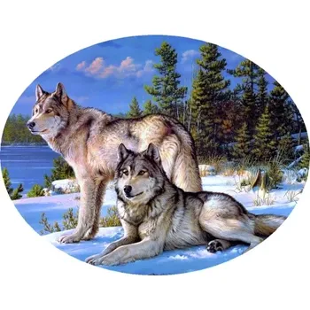 Nášivka Nažehlovačka s vlkem III (digitální nažehlovačka)