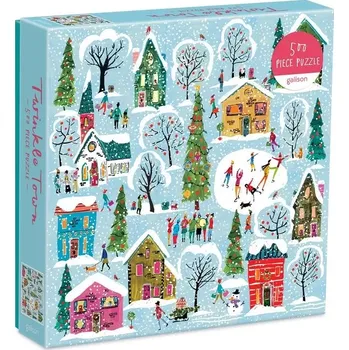 Puzzle galison puzzle zářivé město 500 dílků