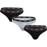 3PACK dámská tanga HUGO vícebarevná (50495870 536) XL Možnost vrácení zboží ZDARMA do 120 dnů!