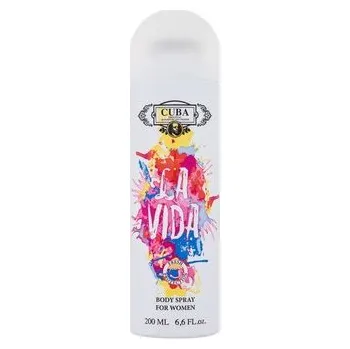 Parfém Cuba La Vida Deodorant 200 ml