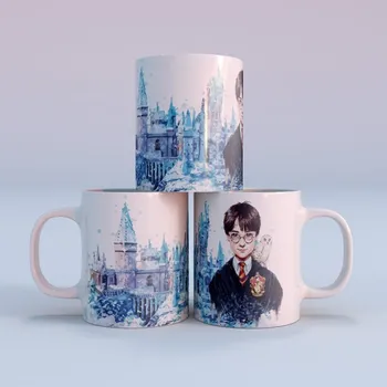 Hrnek Harry Potter - Bílá