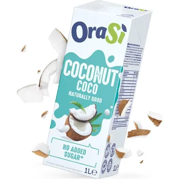Rostlinné mléko Nápoj kokosovo - rýžový s vitamíny a vápníkem - vegan - OraSi 1000ml