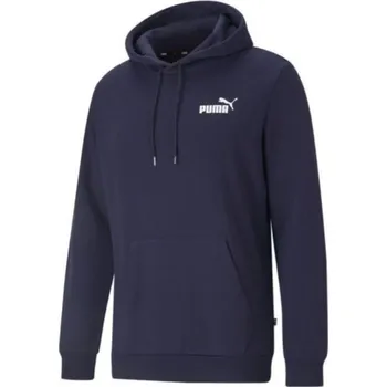 Pánská mikina Pánská mikina Puma ESS Small Logo Hoodie FL Velikost: XL / Barva: modrá
