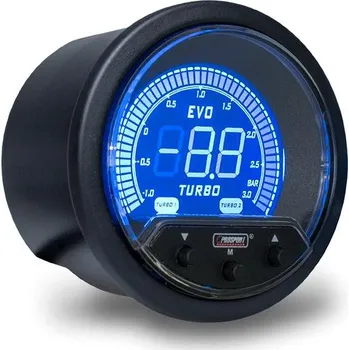 Prosport Performance Přídavný budík řady EVO, měřená hodnota elektronický boost controller