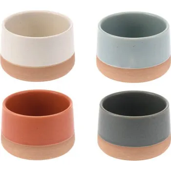 Siaki Sada keramických misek v různých barvách