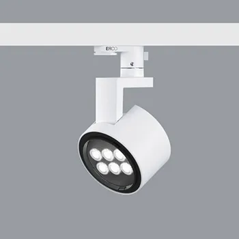 Lampička ERCO Parscan 230V Casambi 12W flood 940 bílá - hlava reflektoru - Ø 11,4 cm, výška 7,5 cm bílá (RAL 9002) LED celkem 12 W - Doprava zdarma