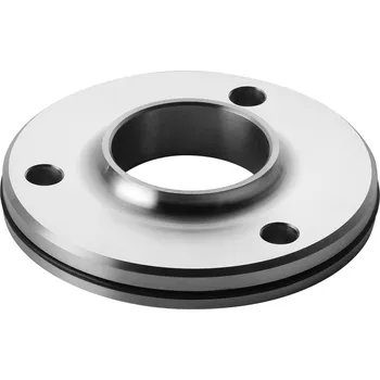 Zábradlí Svařovatelná příruba, pro trubku O48,3 mm, nerez. ocel 316, surová