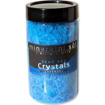 Koupelová sůl Alzara sůl z Mrtvého moře levandule 750g