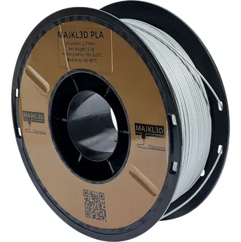 Filament Majkl3D-Filaments PLA 1.75mm 1kg | Šedá