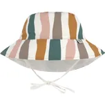 LÄSSIG Sun Protection Bucket Hat Waves Pink/Nature Velikost (od výrobce): 19 - 36 m.