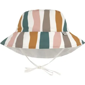 Klobouk LÄSSIG Sun Protection Bucket Hat Waves Pink/Nature Velikost (od výrobce): 19 - 36 m.